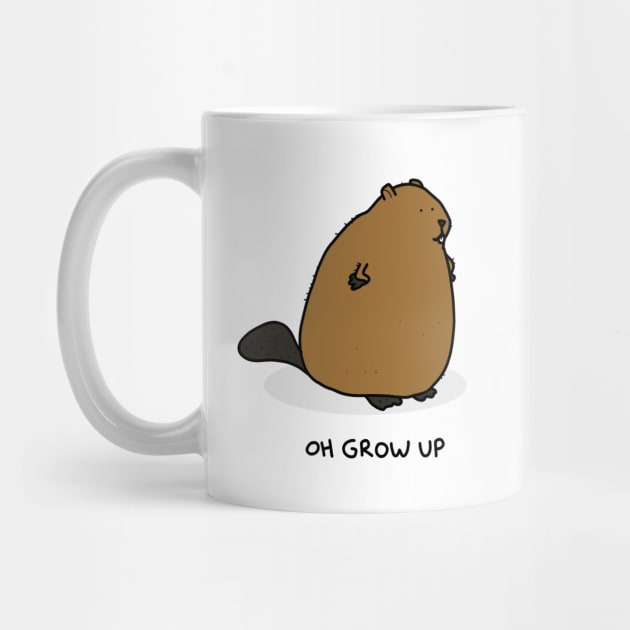 Grumpy Beaver by grumpyanimals